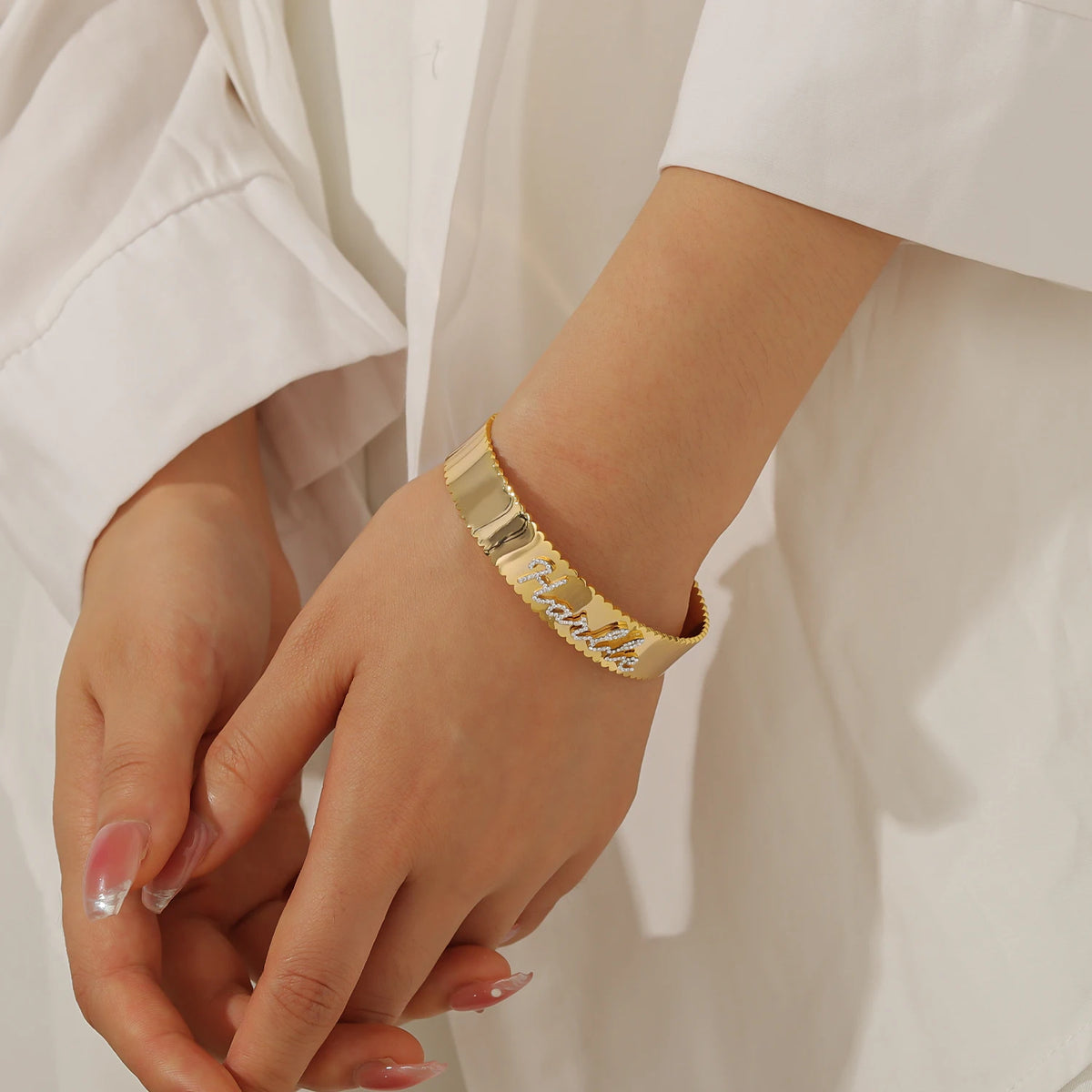 Custom Diamond Bangle