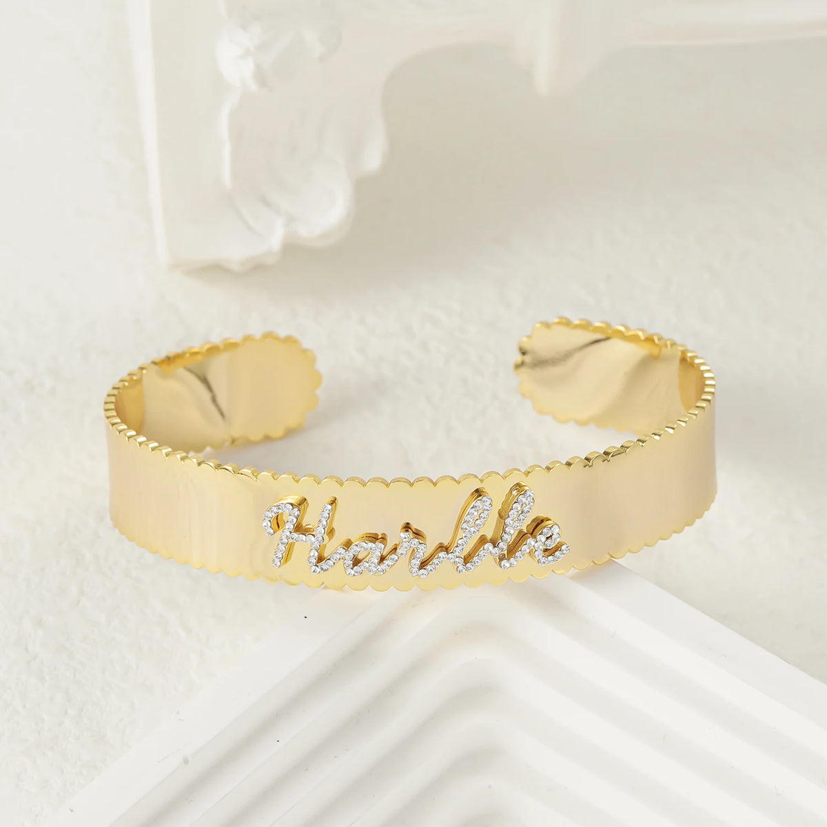 Custom Diamond Bangle