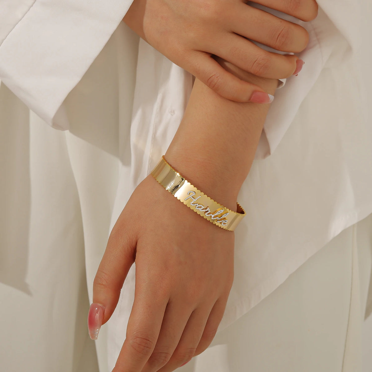 Custom Diamond Bangle