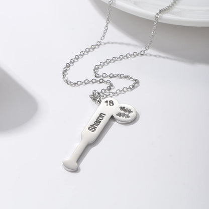 Custom Baseball Lover Pendant