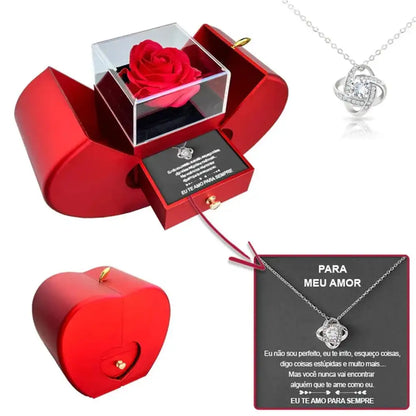 Eternal Rose Necklace
