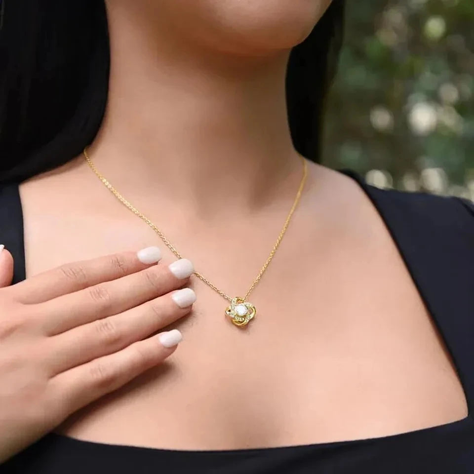 Eternal Rose Necklace
