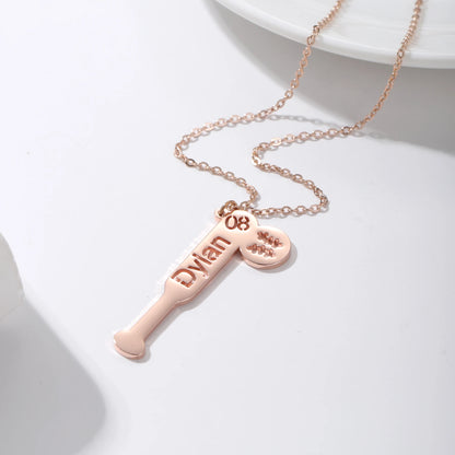Custom Baseball Lover Pendant